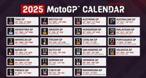 MOTO GP 2025 KALENDAR